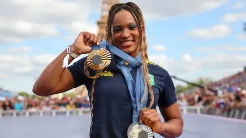 Rebeca Andrade ganhou quatro medalhas nas Olimpíadas 2024