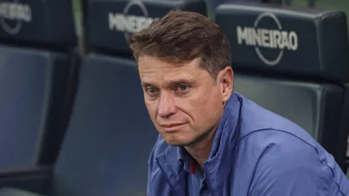 Seabra, treinador do Cruzeiro. Foto: Gilson Lobo/AGIF