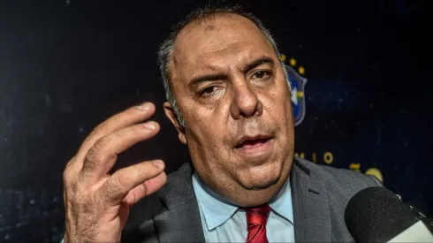 Marcos Braz, dirigente do Flamengo corre atrás de novos reforços.