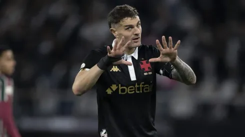 Vegetti jogador do Vasco durante partida contra o Fluminense no estadio Engenhao pelo campeonato Brasileiro A 2024.
