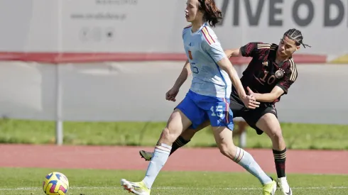 Joan Martinez do Real Madrid. (Foto de Ricardo Nascimento/Getty Images for DFB)