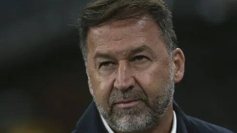 Augusto Melo em partida entre Corinthians x Criciúma pelo Brasileirão (Photo by Ricardo Moreira/Getty Images)