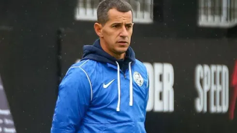 Leandro Romagnoli durante partida entre Deportivo Riestra e San Lorenzo, pelo Campeonato Argentino, no Estádio Guillermo Laza, no dia 12/05/2024. Foto: Roberto Tuero/SOPA Images