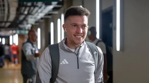 Bernard pelo Atlético-MG na Libertadores. Foto: Pedro Souza / Atlético