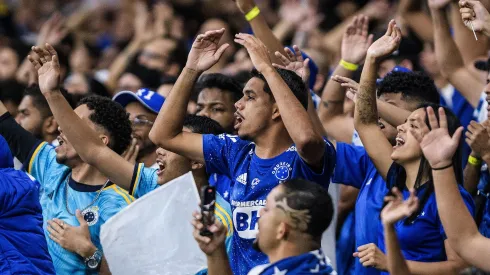 Torcida do Cruzeiro no Mineirão. Foto: Gustavo Aleixo/Cruzeiro