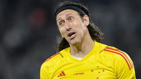 Cássio no Cruzeiro. Foto: Thiago Ribeiro/AGIF