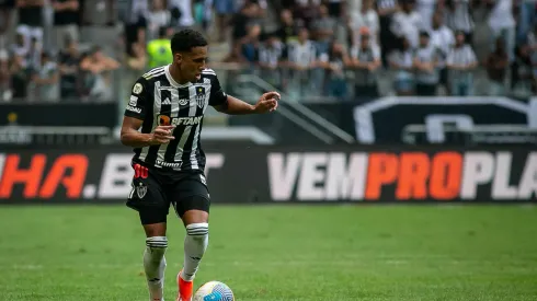 Palacios jogador do Atlético-MG durante partida contra o Cuiabá. Foto: Fernando Moreno/AGIF