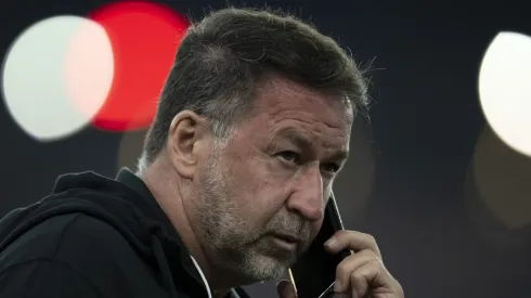 RJ - RIO DE JANEIRO - 17/08/2024 - BRASILEIRO A 2024, FLUMINENSE X CORINTHIANS - Augusto Melo presidente do Fluminense antes da partida contra o Corinthians no estadio Maracana pelo campeonato Brasileiro A 2024. Foto: Jorge Rodrigues/AGIF