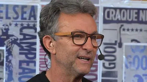 O comentarista foi contra a marcação. Foto: Reprodução/BAND