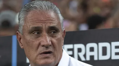 Tite no comando do Flamengo. Foto: Jorge Rodrigues/AGIF
