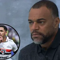 Denílson reclama de Luciano e dá razão às piadas da torcida do Palmeiras: \'Tem que aguentar a zoeira\'
