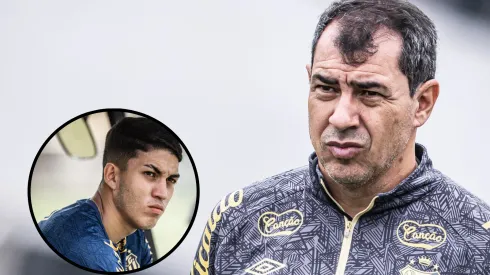 Carille seguirá plano no Santos de relacionar Jair em meio a negociação com Botafogo - otos: Raul Baretta/Santos FC