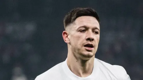 Rodrigo Garro em ação com a camisa corinthiana.