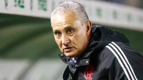 Tite no comando do Flamengo. Foto: Luiz Erbes/AGIF