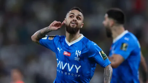 Michael, do Flamengo, quando atuava pelo Al-Hilal. Foto: Yasser Bakhsh/Getty Images