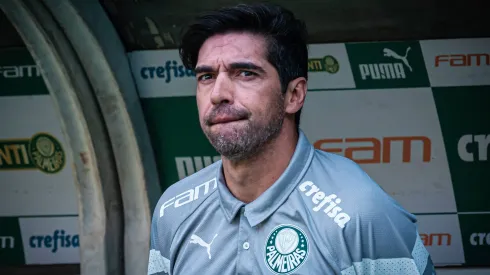 Abel Ferreira durante partida entre Palmeiras e São Paulo, no Allianz Parque, pelo Campeonato Brasileiro, no dia 18/08/2024. Foto: Anderson Lira