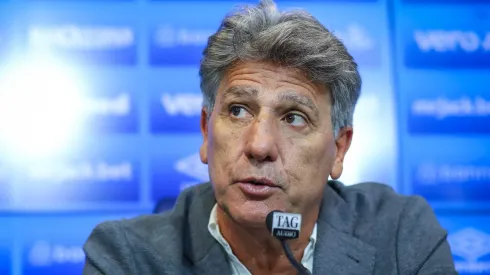 Renato Gaúcho, técnico do Grêmio - FOTO: LUCAS UEBEL/GREMIO FBPA