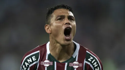 Thiago Silva vira líder do Fluminense em noite de Libertadores. Foto: Jorge Rodrigues/AGIF