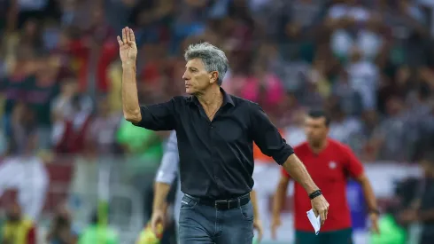 Renato durante a derrota no Maracanã. Foto: Lucas Uebel/Grêmio FBPA