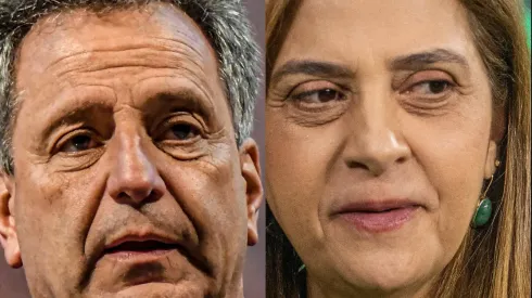 Leila e Landim se unem nos bastidores. Montagem - Fotos: IMAGO / Fotoarena.