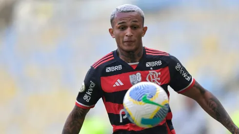 Wesley em partida do Campeonato Brasileiro