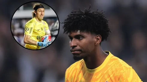 Casagrande faz comparação entre Hugo Souza e Cássio. Fotos: Ettore Chiereguini/AGIF