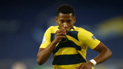 Gonzalo Plata em ação pela seleção do Equador. Foto: Wagner Meier/Getty Images