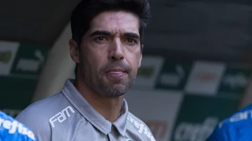 SP - SAO PAULO - 18/08/2024 - BRASILEIRO A 2024, PALMEIRAS X SAO PAULO - Abel Ferreira tecnico do Palmeiras durante partida contra o Sao Paulo no estadio Arena Allianz Parque pelo campeonato Brasileiro A 2024. Foto: Ettore Chiereguini/AGIF