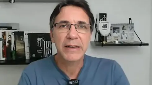 Jornalista tem informações de bastidores do Alvinegro Praiano. Foto: Reprodução/YouTube oficial Vagner Frederico