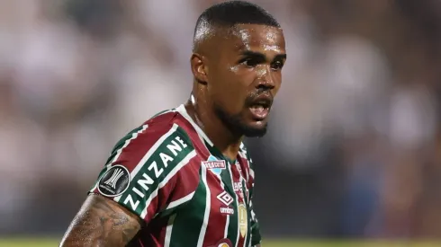 Douglas Costa durante partida entre Alianza Lima e Fluminense, no Estádio Alejandro Villanueva Melcochita, pela Copa Libertadores, no dia 03/04/2024. Foto: Miguel Marrufo