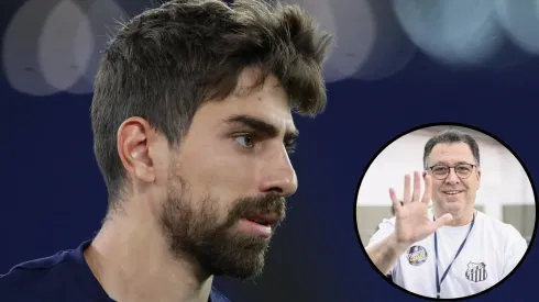 Marcelo Teixeira é grande entusiasta do retorno de Luan Peres à Vila - Fotos: IMAGO e Raul Baretta/Santos