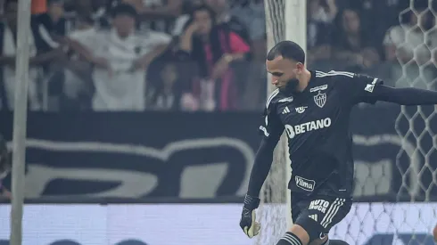 Goleiro Everson admite má fase do Atlético-MG. Foto: Pedro Souza / Atlético