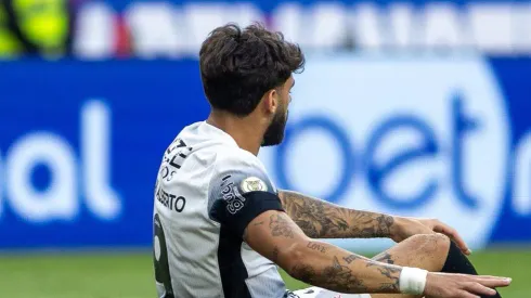 CE – FORTALEZA – 25/08/2024 – BRASILEIRO A 2024, FORTALEZA X CORINTHIANS – Yuri Alberto jogador do Corinthians durante partida contra o Fortaleza no estadio Arena Castelao pelo campeonato Brasileiro A 2024. Foto: Baggio Rodrigues/AGIF
