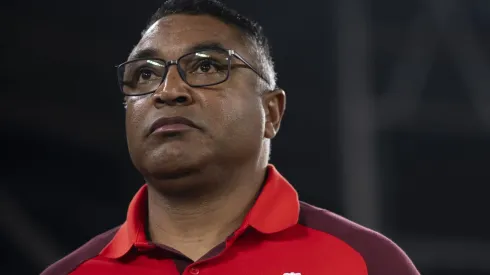 Roger Machado durante partida entre Botafogo e Internacional, no Estádio Nílton Santos, no dia 20/07/2024.