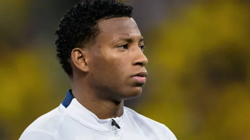 Gonzalo Plata durante partida entre Equador e Holanda, em Doha, pela Copa do Mundo de 2022, no dia 25/11. Foto: Joel Marklund