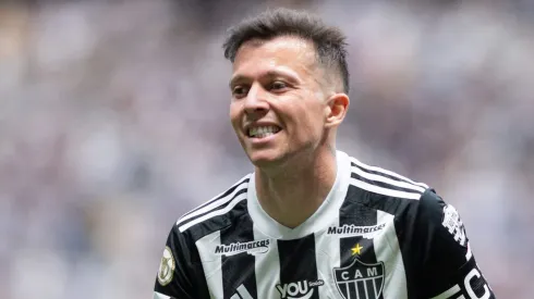 Bernard no Atlético-MG. Foto: Alessandra Torres/AGIF