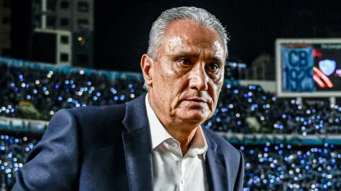 Tite durante partida contra o Bolívar-BOL, no Estádio Hernado Siles, em La Paz, pela Copa Libertadores da América, no dia 22/08/2024. Foto: Nayra Halm