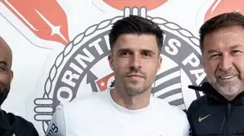 Héctor Hernández no Corinthians. Foto: Rodrigo Coca/Corinthians