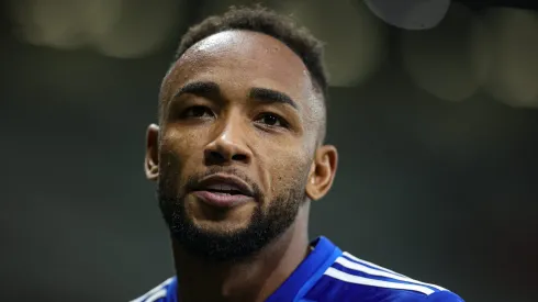 MG - BELO HORIZONTE - 13/06/2024 - BRASILEIRO A 2024, CRUZEIRO X CUIABA - Rafa Silva jogador do Cruzeiro comemora seu gol durante partida contra o Cuiaba no estadio Mineirao pelo campeonato Brasileiro A 2024. Foto: Gilson Lobo/AGIF