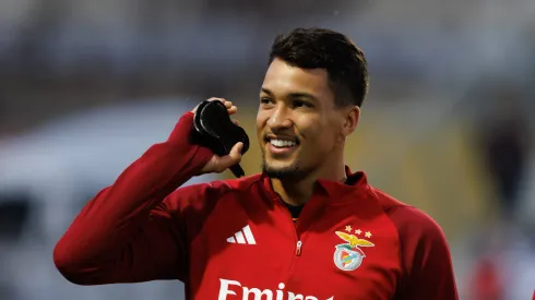 Marcos Leonardo foi revelado no Santos