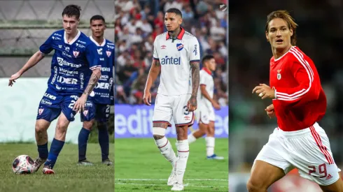 Foto 1 e 2: Reprodução/Divulgação; Foto 3: Adam Davy/EMPICS via Getty Images - Afonso Rossa, Juan Izquierdo e Miklos Feher.