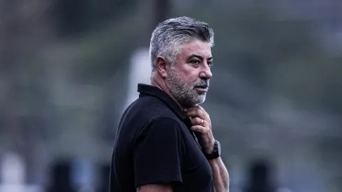 Alexandre Gallo chegou ao Clube durante o ano passado.
Foto: Raul Baretta/ Santos FC.