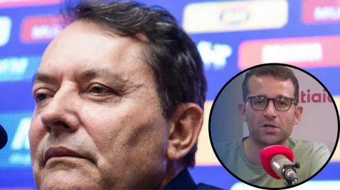 Cruzeiro não deve contratar Benedetto por ordem de Pedrinho BH, diz Samuel Venâncio - Fotos: Reprodução/Itatiaia e Gustavo Aleixo/CEC