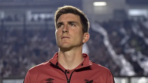 Varini na partida contra o Vasco. Foto: Thiago Ribeiro/AGIF