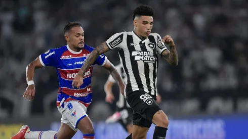 Igor Jesus jogador do Botafogo durante partida contra o Fortaleza no estadio Engenhao pelo campeonato Brasileiro A 2024
