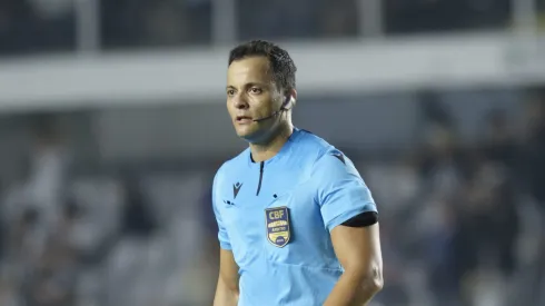 Sávio Pereira na Vila Belmiro. Foto: Anderson Romao/AGIF