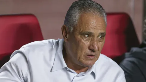 SAO PAULO, BRAZIL – AUGUST 3: Tite head coach of Flamengo looks on during the match between Sao Paulo and Flamengo at MorumBIS stadium on August 3, 2024 in Sao Paulo, Brazil. (Photo by Ricardo Moreira/Getty Images)
