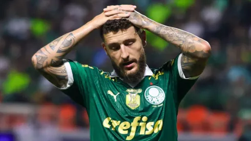 Zé Rafael durante partida entre Palmeiras e Juventude, no Allianz Parque, pelo Campeonato Brasileiro, no dia 23/06/2024. Foto: Yuri Murakami