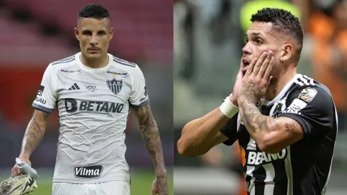 Guilherme Arana e Paulinho em desejo de retornarem a Europa. Foto: Marlon Costa e Gilson Lobo/AGIF