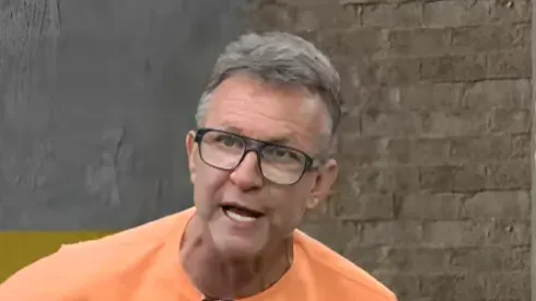 Craque Neto durante o programa da Band. Foto: Reprodução/ Youtube Os Donos da Bola.